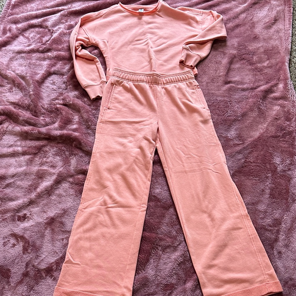 Yogalicious Peach Kids Lounge Set